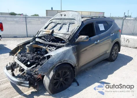 2014 Hyundai Santa Fe Sport 2.4L from USA, damaged, VIN 5XYZUDLB3EG151884